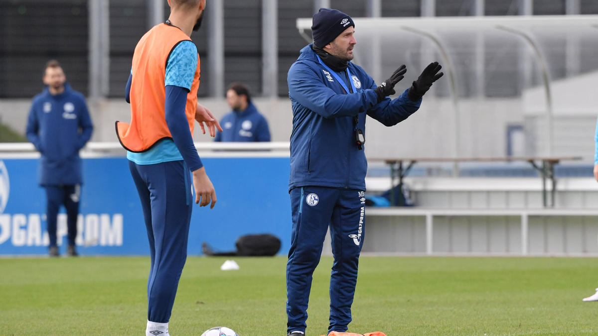 Manuel Baum will mit dem FC Schalke endlich raus aus der Krise Manuel Baum will mit dem FC Schalke endlich raus aus der Krise