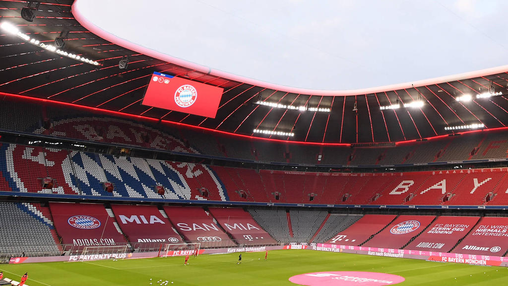 Die Allianz Arena bleibt auch im letzten Heimspiel des FC Bayern leer
