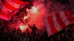 Die Fans von Roter Stern Belgrad 