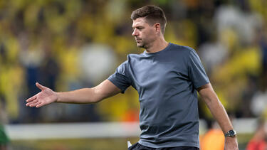 Steven Gerrard war seit Sommer 2023 Trainer in Saudi-Arabien