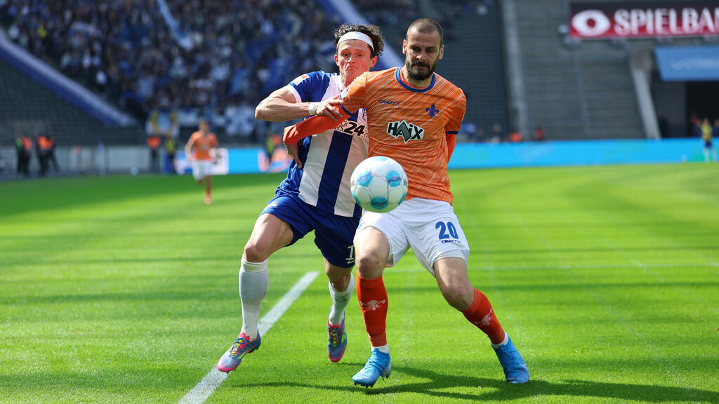 Hertha BSC und Darmstadt teilten sich die Punkte Hertha BSC und Darmstadt teilten sich die Punkte