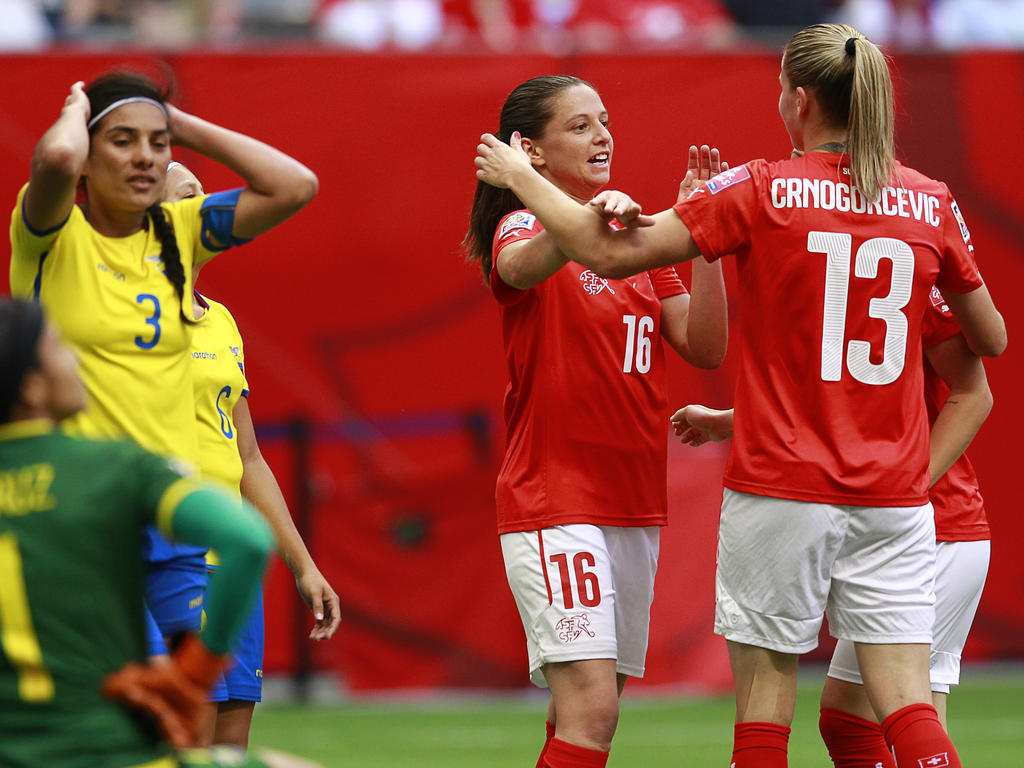 Las sudamericanas cayeron con estrépito 10-1 frente a Suiza. (Foto: Getty)