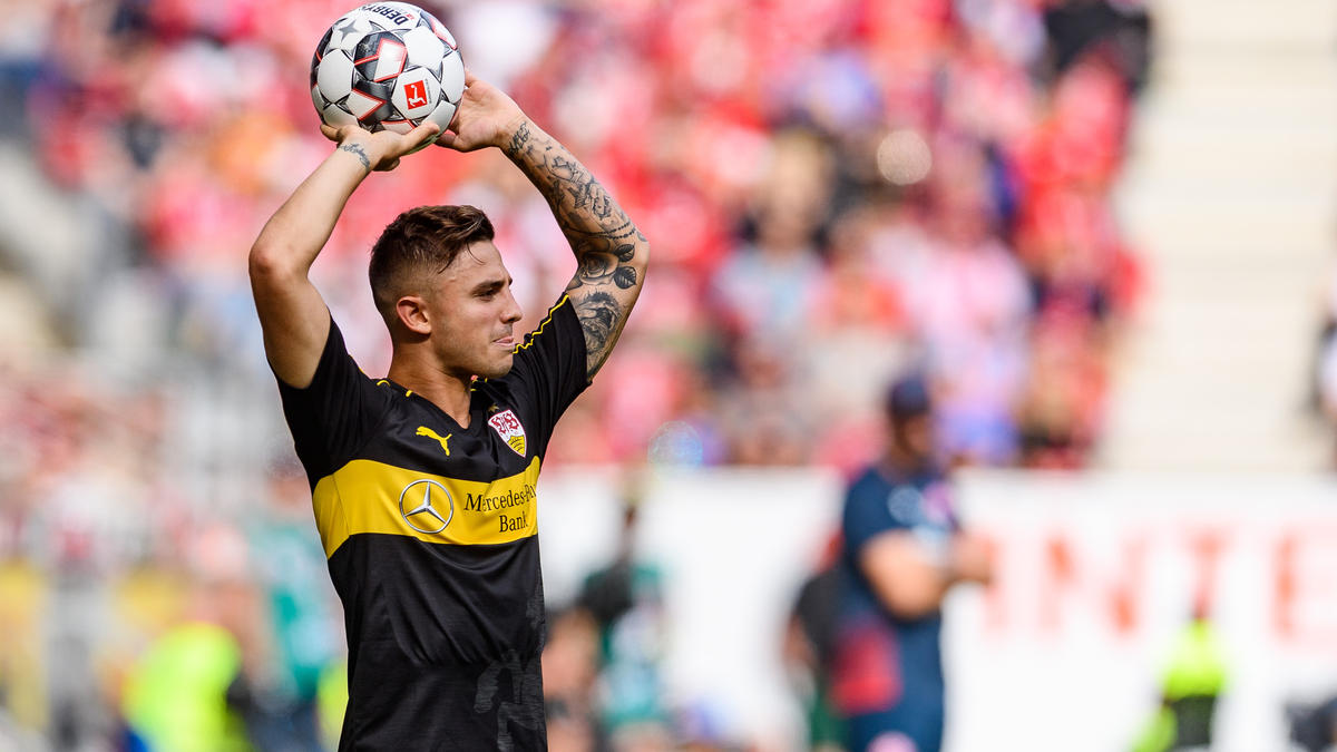 Pablo Maffeo soll den VfB Stuttgart verlassen Pablo Maffeo soll den VfB Stuttgart verlassen