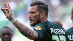 Muss sich einer Rücken-OP unterziehen: Wolfsburgs Daniel Ginczek
