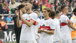 Sasa Kalajdzic (l.) und Borna Sosa könnten den VfB Stuttgart in diesem Sommer noch verlassen