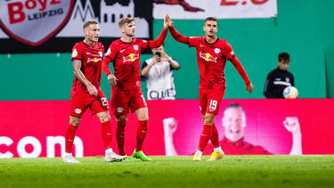 RB Leipzig wird der Favoritenrolle im DFB-Pokal gerecht