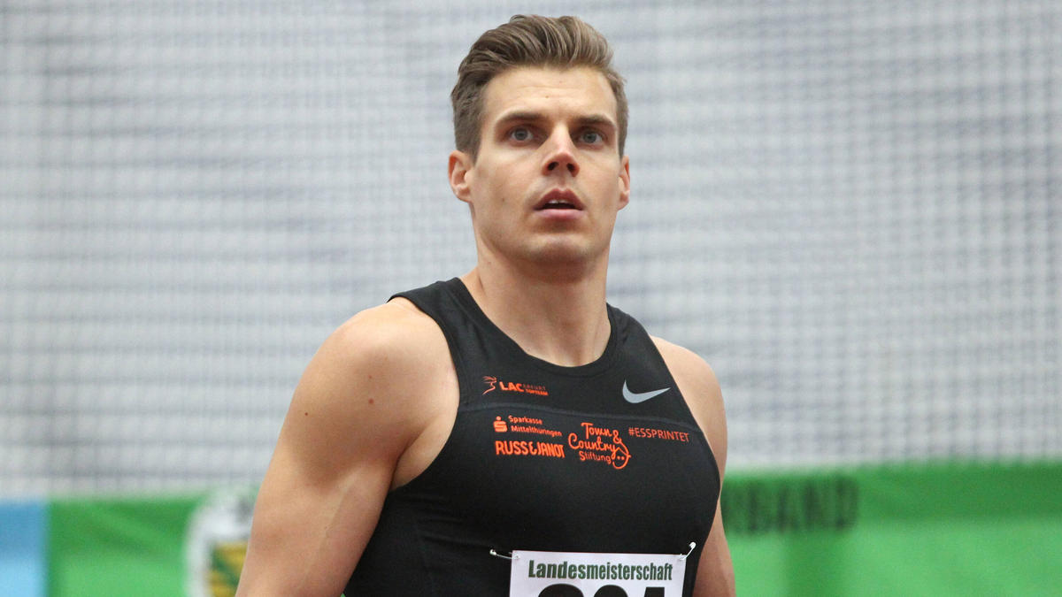 Julian Reus hat in Chemnitz die nationale Jahresbestleistung über 60 Meter auf 6,60 Sekunden verbessert Julian Reus hat in Chemnitz die nationale Jahresbestleistung über 60 Meter auf 6,60 Sekunden verbessert