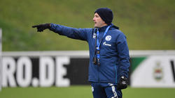 Für S04-Coach Manuel Baum ist es das erste Revierderby