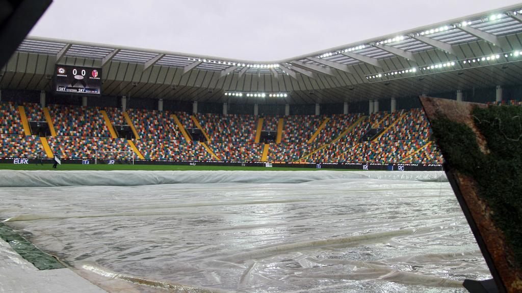 Im Udine-Stadion wird ein neues System getestet