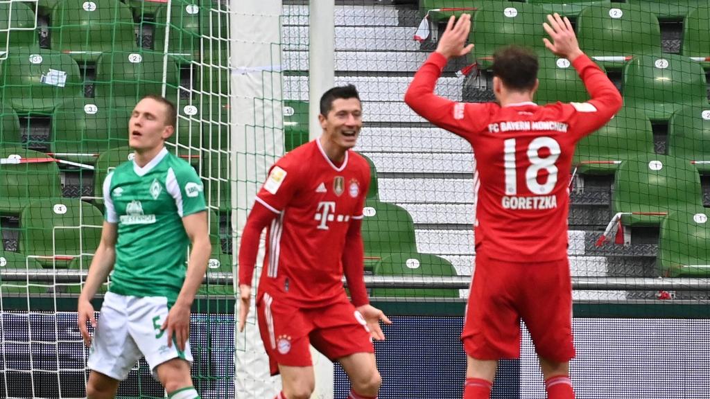 Klarer Erfolg für den FC Bayern bei Werder Bremen