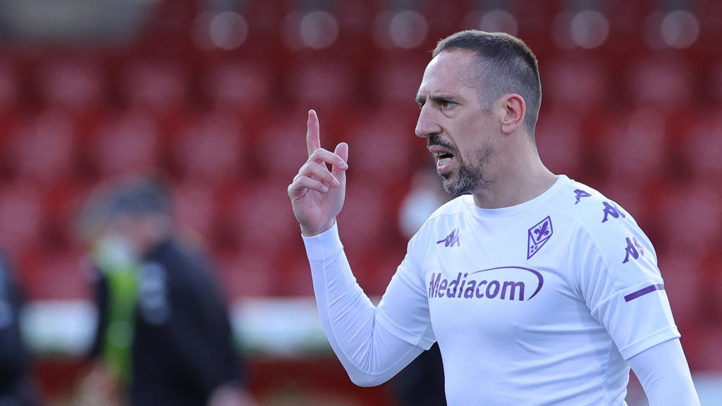 Franck RIbéry steht angeblich vor einem Wechsel zu Eintracht Frankfurt Franck RIbéry steht angeblich vor einem Wechsel zu Eintracht Frankfurt