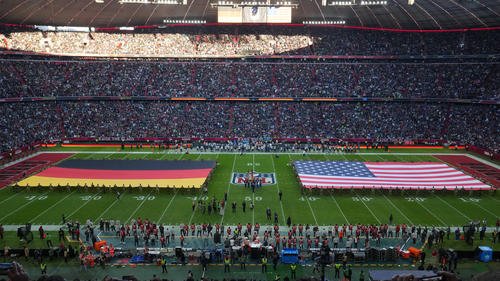 Auch das NFL-Spiel in München fand vor ausverkaufter Kulisse statt