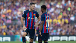 Zoff zwischen Robert Lewandowski und Ansu Fati beim FC Barcelona
