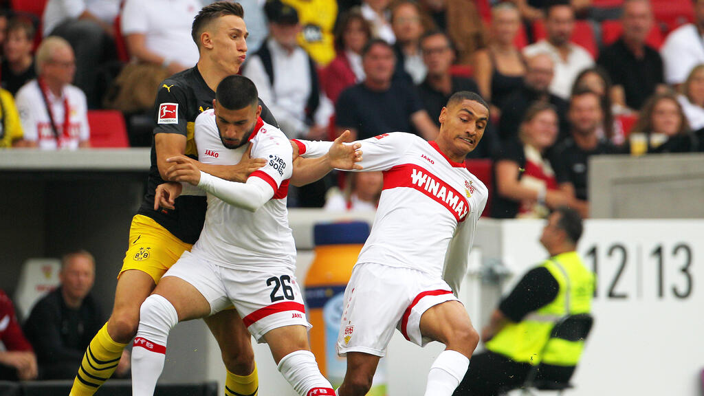 Deniz Undav vom VfB Stuttgart traf gegen den BVB doppelt