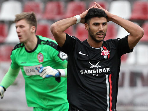 Elia Soriano flog in Erfurt vom Platz