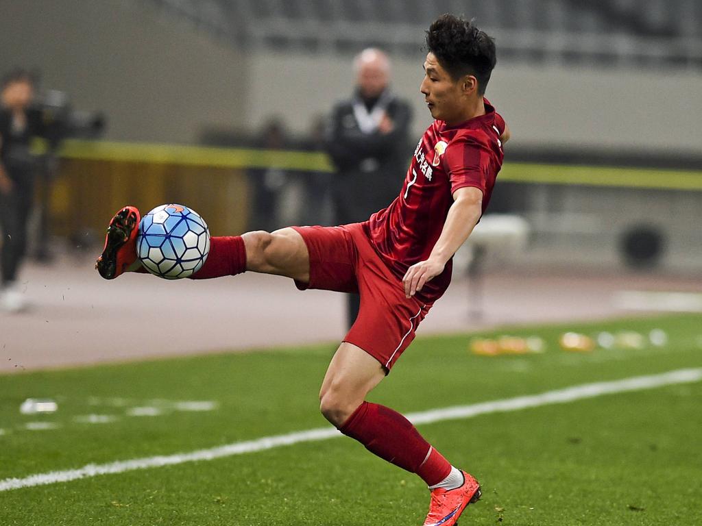 Lei Wu traf für China zum 2:0-Endstand
