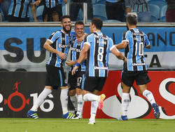 Los brasileños suman sus tres primeros puntos en la Libertadores. (Foto: Getty)