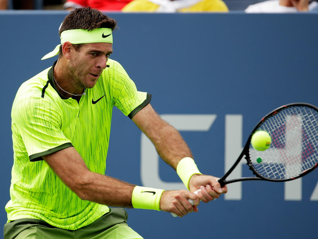 Juan Martin del Potro steht im Achtelfinale der US Open