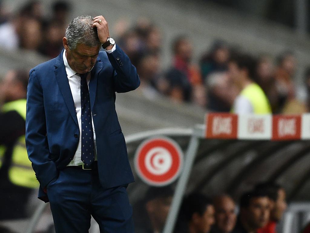 Portugal-Coach Fernando Santos hat noch jede Menge Arbeit vor sich