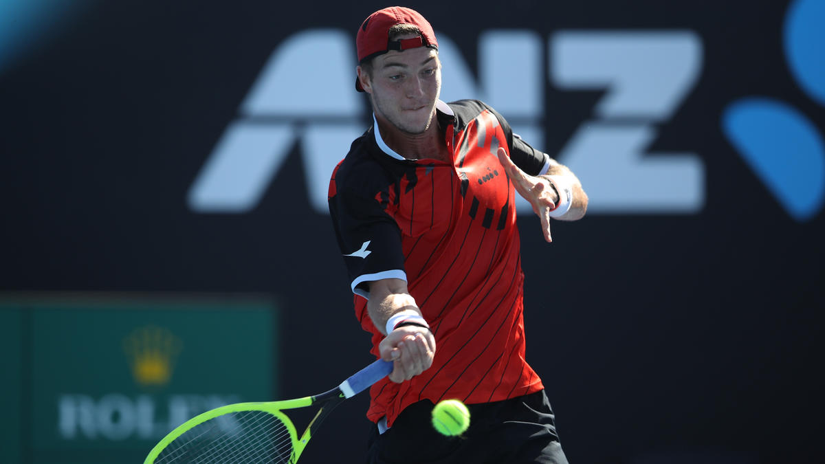 Jan-Lennard Struff bezwang Milos Raonic in drei Sätzen