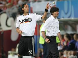 Kevin Kurányi (l.) hat Bundestrainer Joachim Löw kritisiert