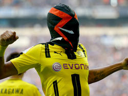 Pierre-Emerick Aubameyang steht nach seinem Masken-Jubel in der Kritik