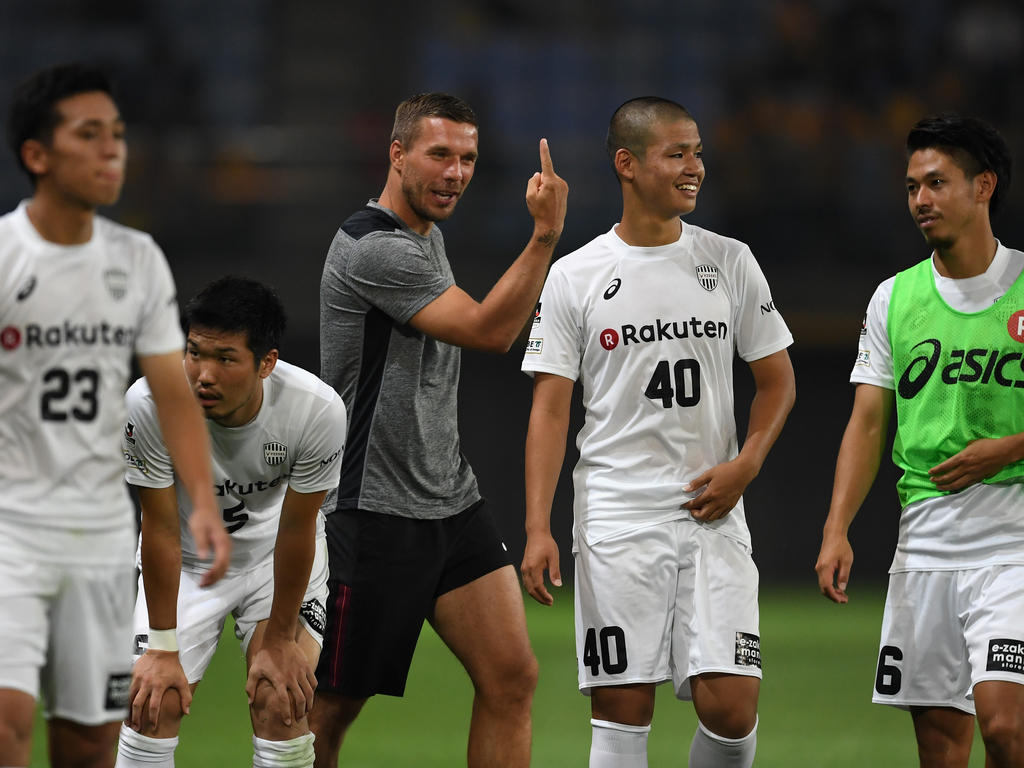 Lukas Podolski - das bekannteste Gesicht der japanischen Liga