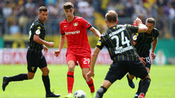 Kai Havertz war mit der Leverkusener Leistung nicht vollends zufrieden