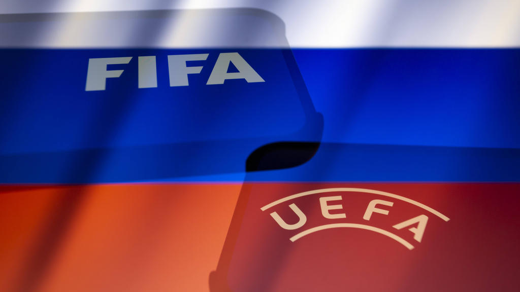 Russische Teams wurden von FIFA- und UEFA-Wettbewerben ausgeschlossen