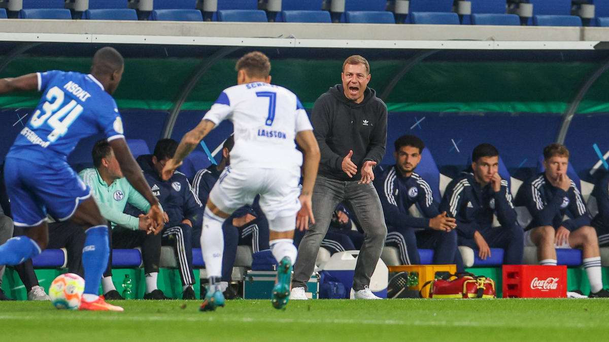 Schalke-Trainer Frank Kramer steht wohl unmittelbar vor seiner Entlassung
