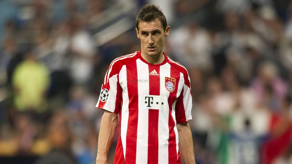 EINGEWECHSELT: Miroslav Klose