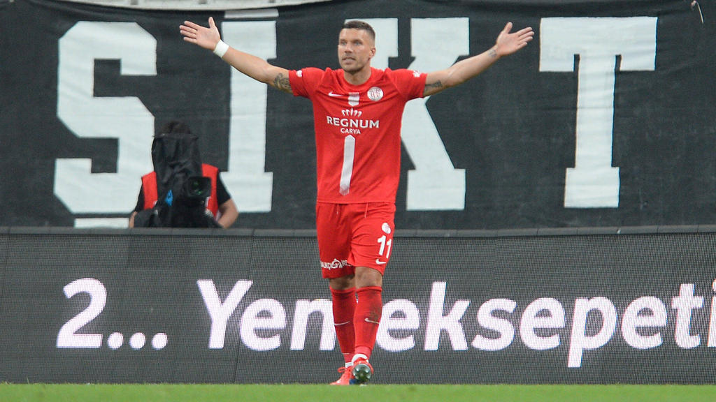 Podolski und Antalyaspor holten den nächsten Dreier