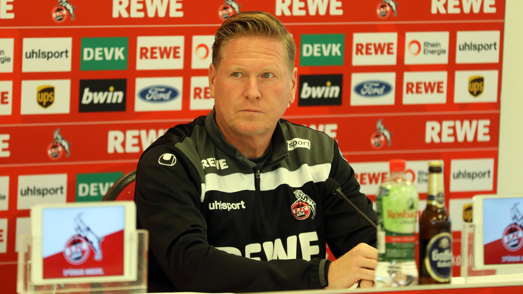 Schwere Zeiten für Markus Gisdol beim 1. FC Köln
