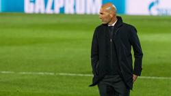 Real-Trainer Zinédine Zidane richtet Worte an den erkrankten Diego Maradona