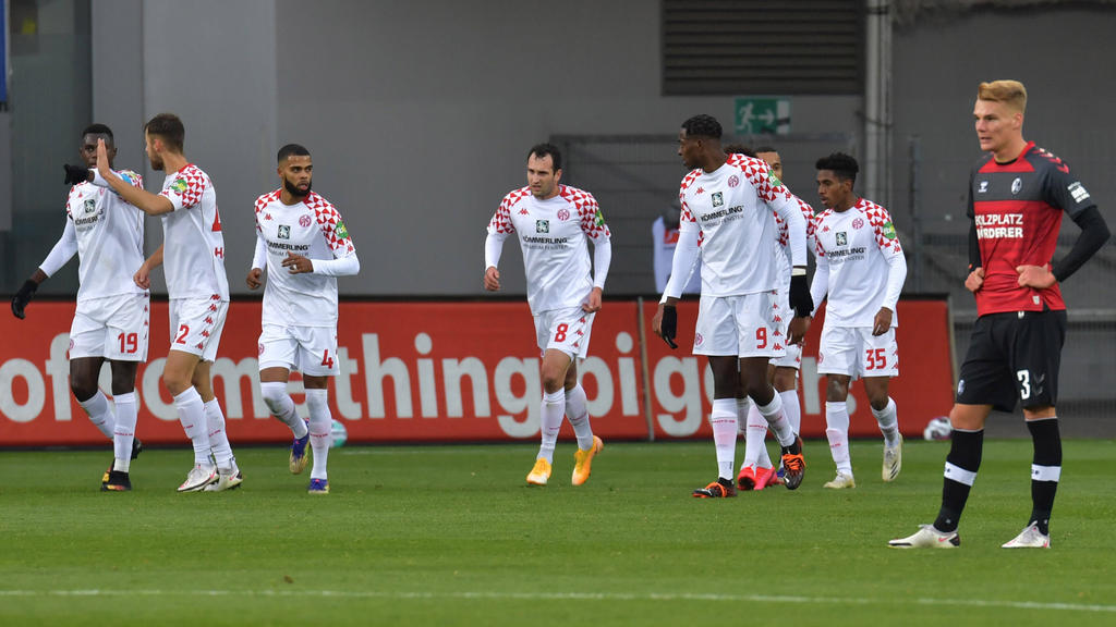 Mainz bejubelte alle drei Treffer in der ersten Halbzeit