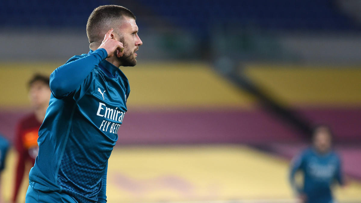 Ante Rebic traf zum 2:1 für Mailand Ante Rebic traf zum 2:1 für Mailand