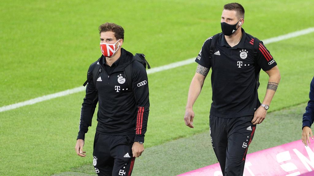 Die Verträge von Leon Goretzka (l.) und Niklas Süle beim FC Bayern laufen 2022 aus