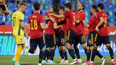 Spanien siegte mit einem kurzfristig zusammengestellten U21-Team