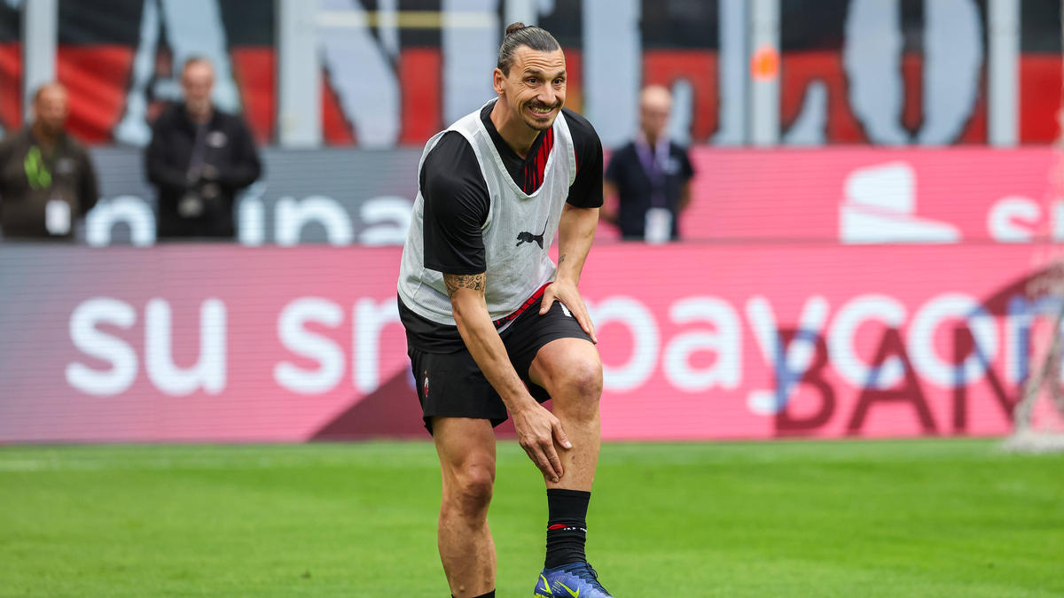 Zlatan Ibrahimovic wird den AC Mailand nach der Saison verlassen