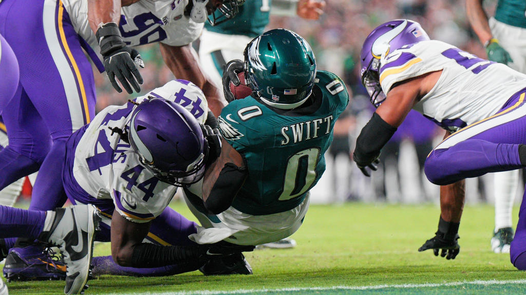 Vikings 28-34 Eagles - NFL live game recap: Philadelphia hang on