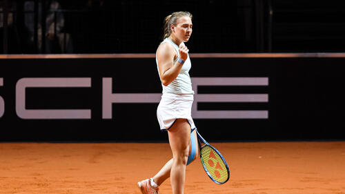 Carolina Kuhl hat das Viertelfinale erreicht