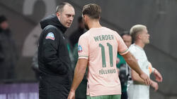 Ole Werner (li.) und Niclas Füllkrug: Ein Bild aus gemeinsamen Zeiten bei Werder Bremen