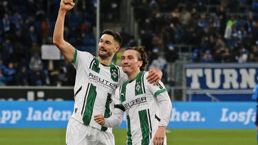 Rocco Reitz (r.) ist Leistungsträger bei Borussia Mönchengladbach