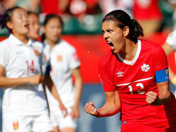 Canadá ganó gracias a una pena máxima transformada por su estrella Christine Sinclair. (Foto: Getty)