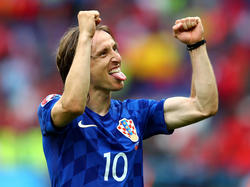 Si Modric no jugase, Croacia tendría una baja muy sensible en el centro del campo. (Foto: Getty)