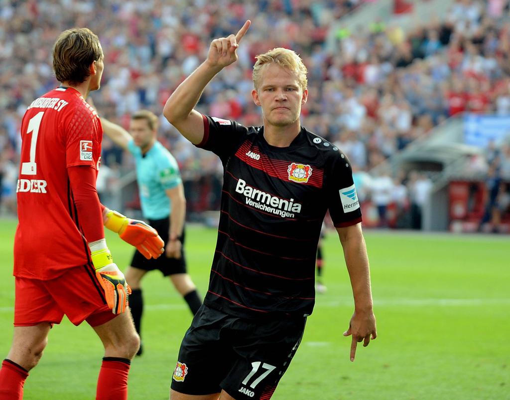 Pohjanpalo erzielte bisher vier Tore in zwei Spielen für Bayer
