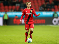 Julian Brandt ist bis 2019 an Leverkusen gebunden