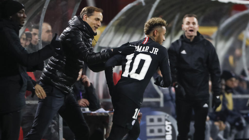 Thomas Tuchel hofft auf eine baldige Rückkehr von PSG-Star Neymar