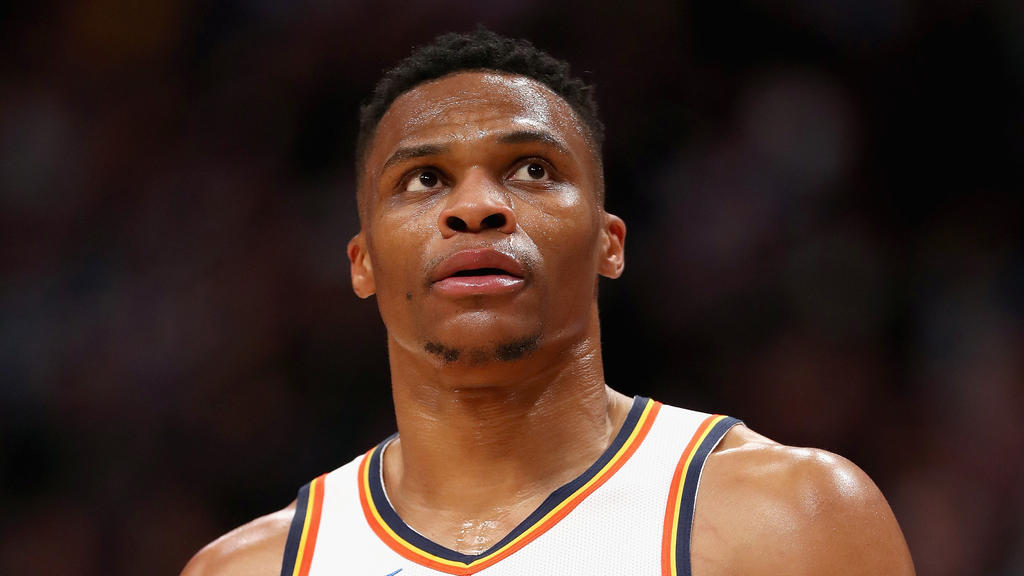 Russell Westbrook konnte die Niederlage von OKC nicht verhindern Russell Westbrook konnte die Niederlage von OKC nicht verhindern