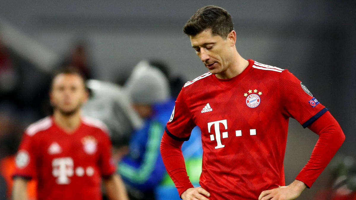 Robert Lewandowski und Co. wollen das CL-Aus schnell abhaken Robert Lewandowski und Co. wollen das CL-Aus schnell abhaken